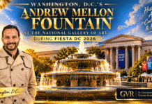 ¡El tesoro escondido de Washington, D. C.! 🇺🇸✨ ¡La magnífica Fuente Mellon durante Fiesta DC 2026! Washington, D.C.’s Hidden Treasure 🇺🇸✨ The Magnificent Mellon Fountain During Fiesta DC 2026!