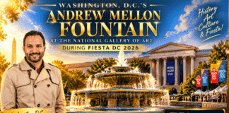 Washington, D.C.’s Hidden Treasure 🇺🇸✨ The Magnificent Mellon Fountain During Fiesta DC 2026!