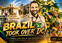 🇧🇷🔥 BRAZIL TOOK OVER WASHINGTON, DC! 🇺🇸 Samba Dancing in the Streets at Fiesta DC 2026!