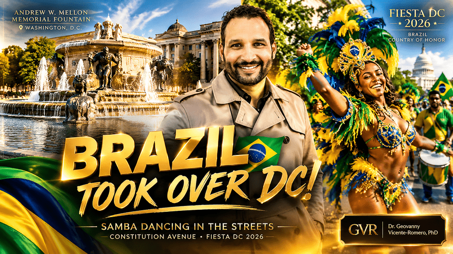 🇧🇷🔥 BRAZIL TOOK OVER WASHINGTON, DC! 🇺🇸 Samba Dancing in the Streets at Fiesta DC 2026!